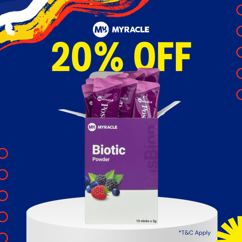 PostBion Biotic Powder (Mixed Berry) 10 sachet