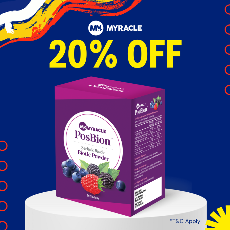 PostBion Biotic Powder (Mixed Berry)