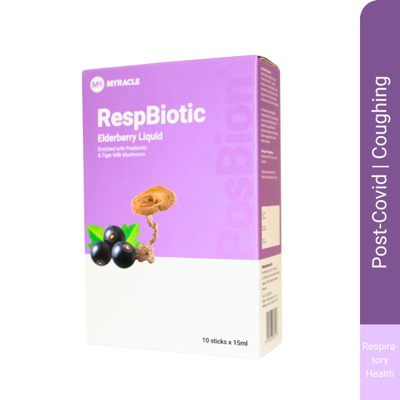 PostBion RespBiotic Elderberry Liquid